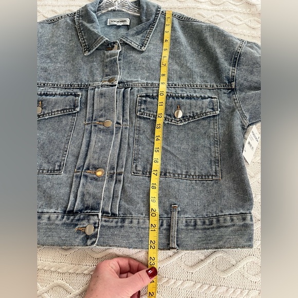 Vigoss Medium Blue Wash Denim Jacket for Women Size Large - Picture 11 of 16